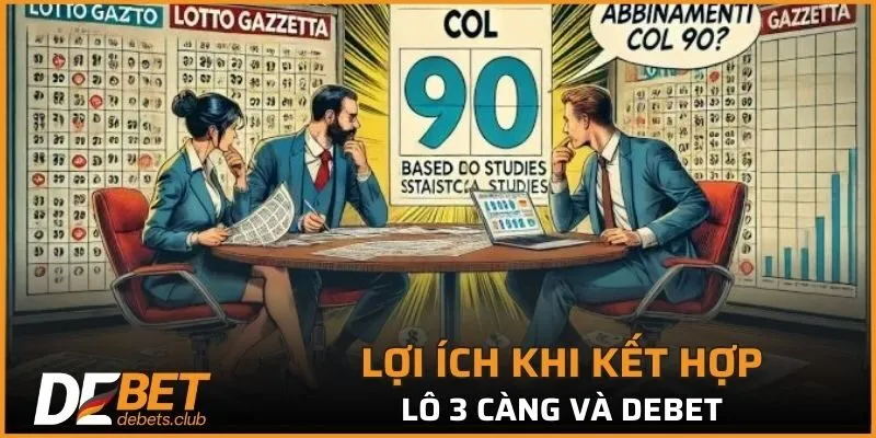 Lợi ích khi kết hợp lô 3 càng và DEBET